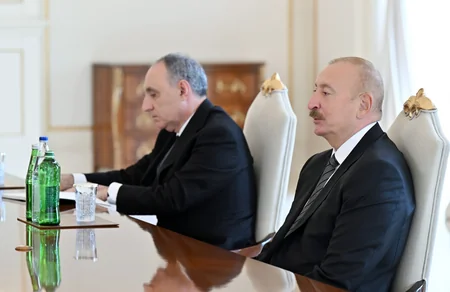 İlham Əliyev Çinin Baş prokurorunu qəbul edib