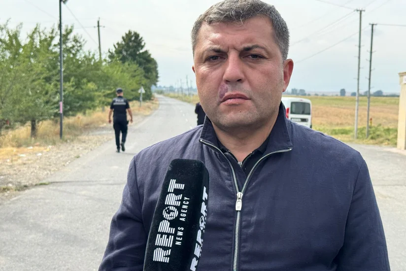 Goranboy RİH: Yanğının genişlənməsinin qarşısının alınması üçün tədbirlər həyata keçirilib