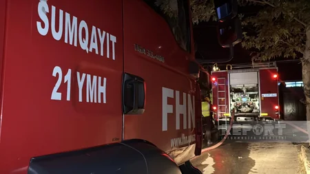 Sumqayıtda ev sahibinin oğlu yaşadığı mənzili yandırıb