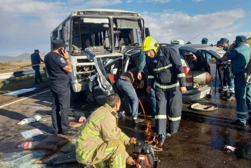 В Армении в результате ДТП погибли пять человек