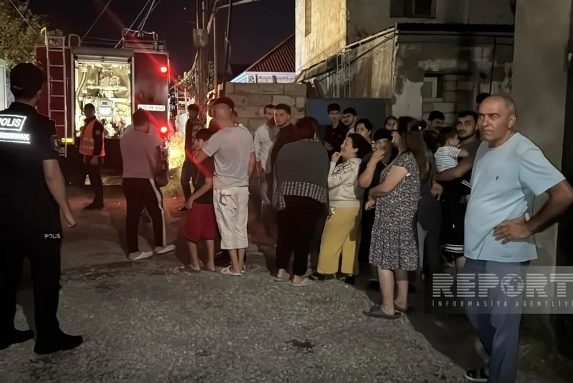 Sumqayıtda kişi öz valideyninin evini yandırıb