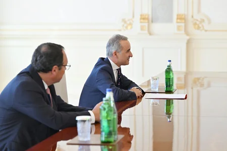 İlham Əliyev ATƏT Parlament Assambleyasının prezidentini qəbul edib