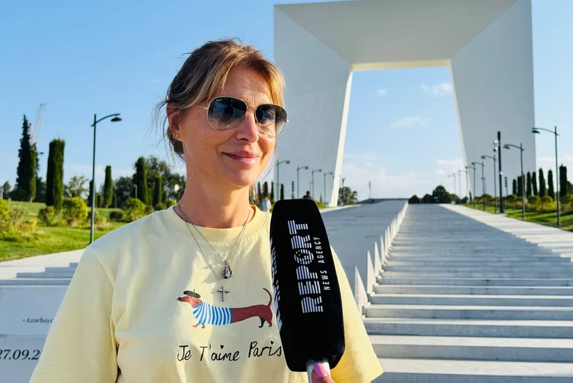 Georgian TV host shares impressions of her trip to Karabakh