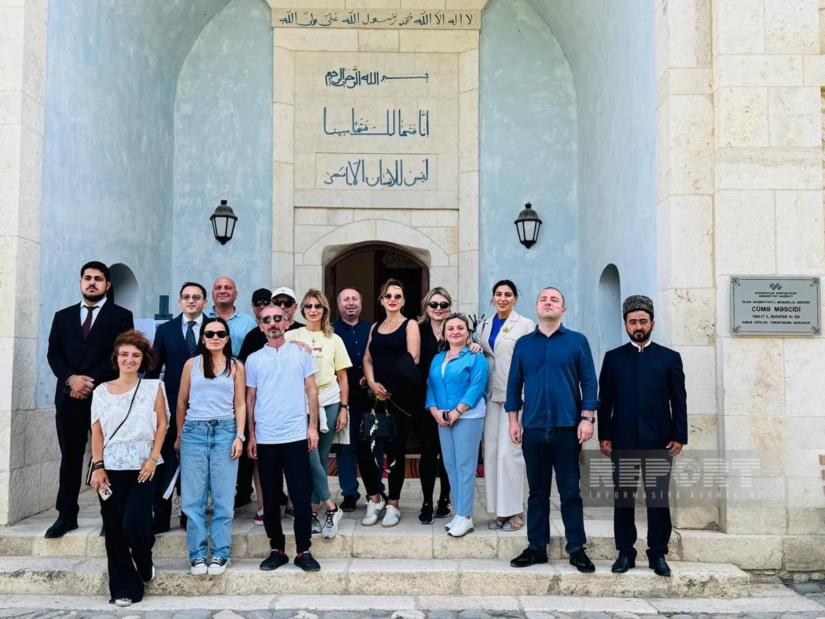Gürcüstanlı jurnalist və bloqerlər Ağdama səfər ediblər