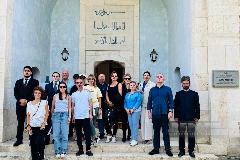 Georgian journalists and bloggers visit Azerbaijan's Aghdam