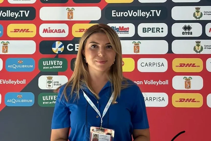Vüsalə Kazımova Avropa çempionatında tibbi təhlükəsizliyə nəzarət edir