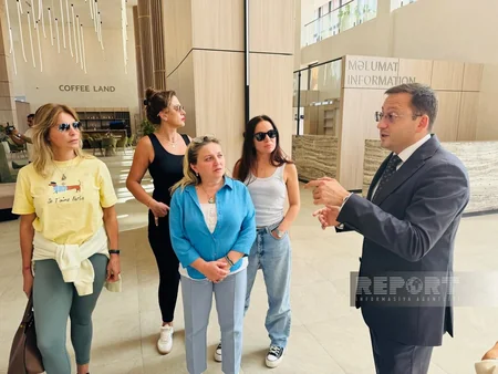 Gürcüstanlı jurnalist və bloqerlər Ağdama səfər ediblər