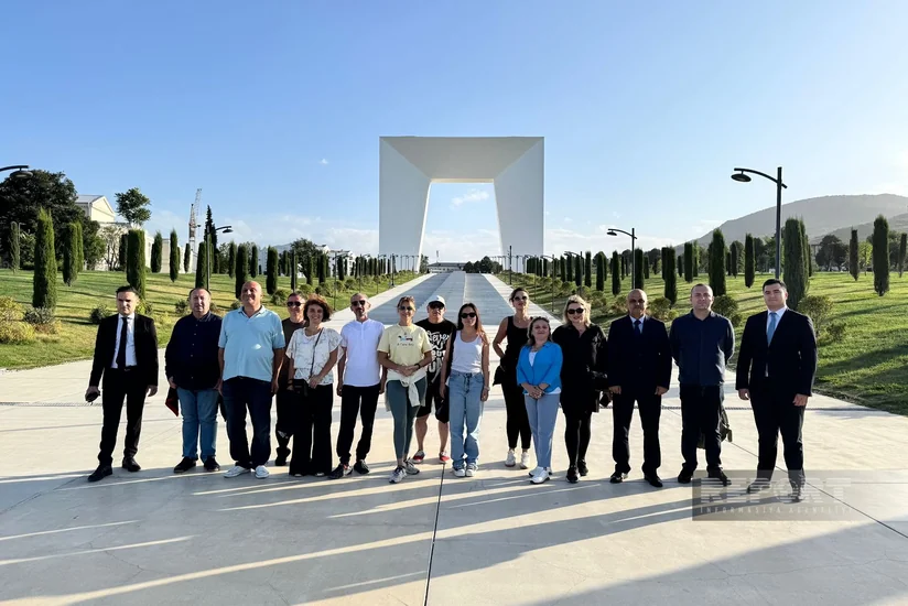 Georgian journalists and bloggers visit Khankandi