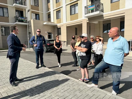 Gürcüstanlı jurnalist və bloqerlər Ağdama səfər ediblər