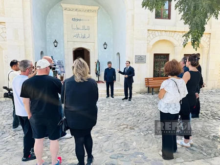 Gürcüstanlı jurnalist və bloqerlər Ağdama səfər ediblər