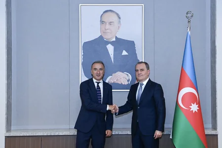 Ceyhun Bayramov ATƏT Parlament Assambleyasının Prezidenti ilə sülh gündəliyini müzakirə edib