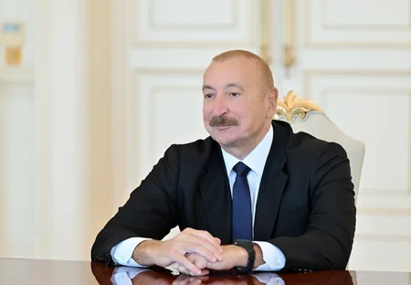 İlham Əliyev ATƏT Parlament Assambleyasının prezidentini qəbul edib