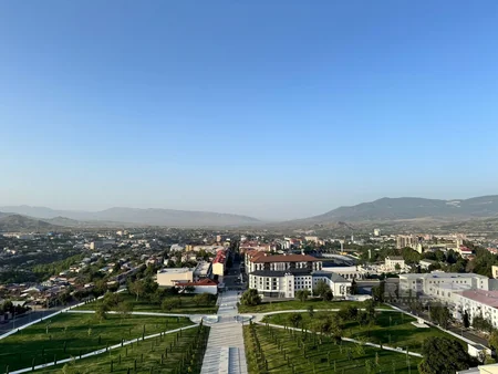 Georgian journalists and bloggers visit Khankandi