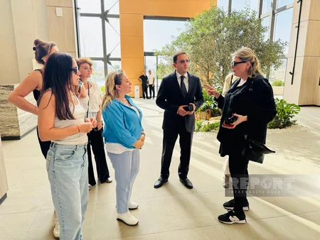 Gürcüstanlı jurnalist və bloqerlər Ağdama səfər ediblər