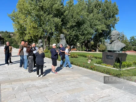 Gürcüstanlı jurnalist və bloqerlər Şuşa şəhərinə səfər ediblər
