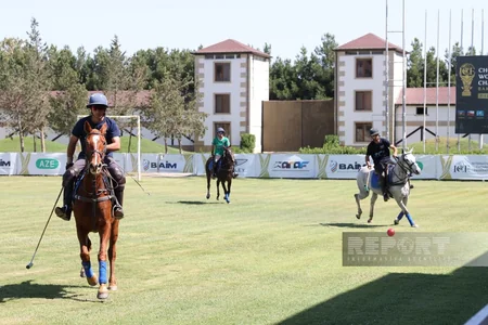 Bakıda beynəlxalq turnirdə iştirak edəcək Elit polo club komandasının açıq məşqi keçirilib