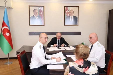 Kamran Əliyev Yasamalda vətəndaşları qəbul edib