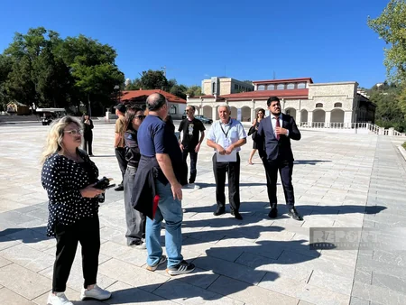 Gürcüstanlı jurnalist və bloqerlər Şuşa şəhərinə səfər ediblər