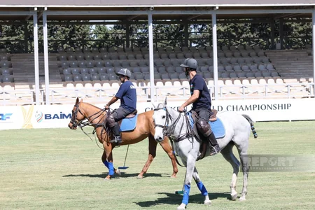 Bakıda beynəlxalq turnirdə iştirak edəcək Elit polo club komandasının açıq məşqi keçirilib