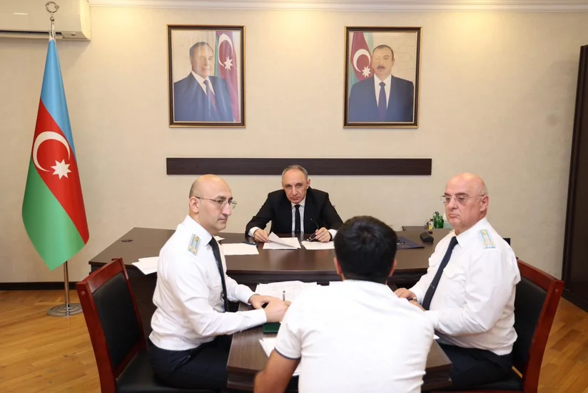 Kamran Əliyev Yasamalda vətəndaşları qəbul edib