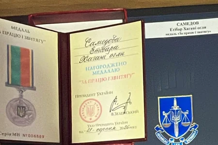 Zelenski Azərbaycan əsilli prokuroru təltif edib