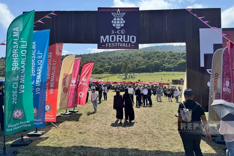 Göygöldə Aqrar Biznes Festivalı və III Moruq festivalı başlayıb
