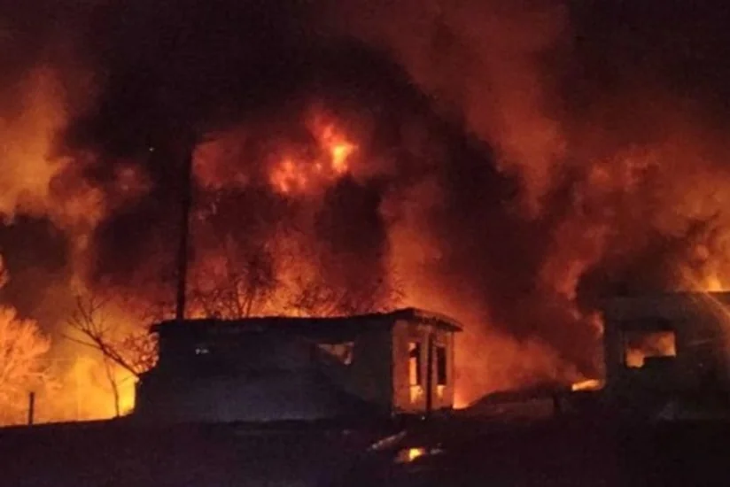 Ukraine says Russian drone strike kills 3 in Kharkiv region