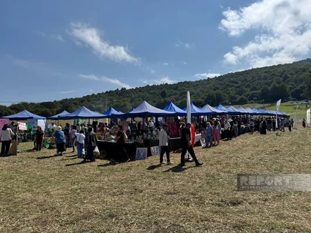 Göygöldə Aqrar Biznes Festivalı və III Moruq festivalı başlayıb