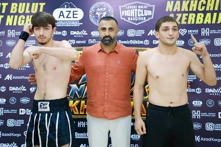Levent Bulut Fight Night – Nakhchivan turnirinin çəkiölçmə mərasimi keçirilib