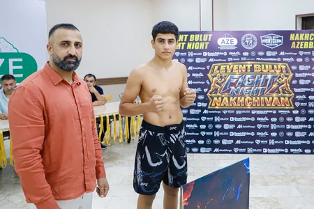 Levent Bulut Fight Night – Nakhchivan turnirinin çəkiölçmə mərasimi keçirilib