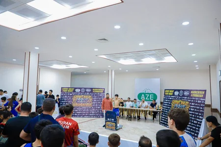 Levent Bulut Fight Night – Nakhchivan turnirinin çəkiölçmə mərasimi keçirilib
