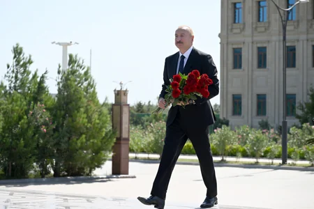 Prezident İlham Əliyev Hərbi Dəniz Qüvvələrində olub