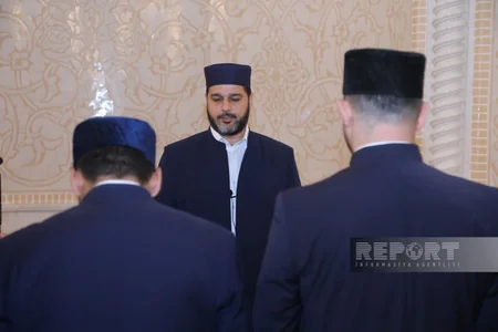 Türkiyə, Gürcüstan və İraqda fəaliyyət göstərən azərbaycanlı din xadimləri vəhdət namazı qılıblar