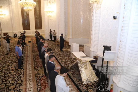 Türkiyə, Gürcüstan və İraqda fəaliyyət göstərən azərbaycanlı din xadimləri vəhdət namazı qılıblar