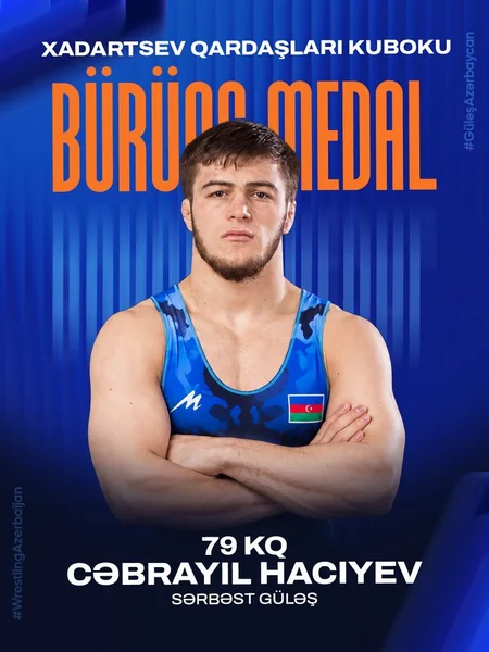 Azərbaycan sərbəst güləşçiləri Xadartsev qardaşlarının kubokunda 8 medal qazanıblar