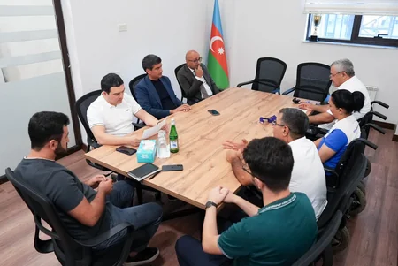 Milli Paralimpiya Komitəsinin rəhbərliyi bocciaçı Sona Ağayeva ilə görüşüb
