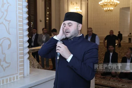 Türkiyə, Gürcüstan və İraqda fəaliyyət göstərən azərbaycanlı din xadimləri vəhdət namazı qılıblar
