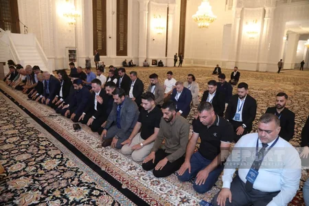 Türkiyə, Gürcüstan və İraqda fəaliyyət göstərən azərbaycanlı din xadimləri vəhdət namazı qılıblar