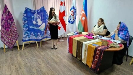 Tbilisidə Azərbaycan kəlağayısına həsr olunmuş kitab təqdim edilib