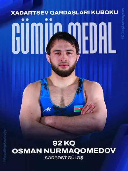Azərbaycan sərbəst güləşçiləri Xadartsev qardaşlarının kubokunda 8 medal qazanıblar