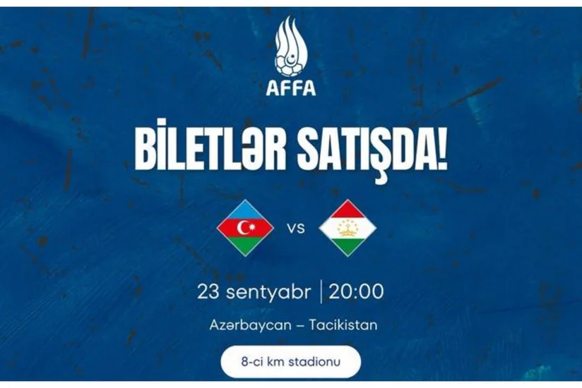 Azərbaycan millisinin 3 oyununun biletləri satışa çıxarılıb