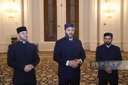 Türkiyə, Gürcüstan və İraqda fəaliyyət göstərən azərbaycanlı din xadimləri vəhdət namazı qılıblar