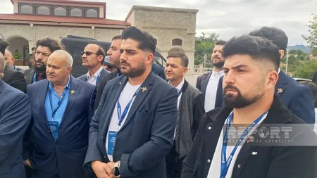 Şuşaya gələn din xadimləri Yuxarı və Aşağı Gövhər ağa məscidlərini ziyarət ediblər - YENİLƏNİB-3