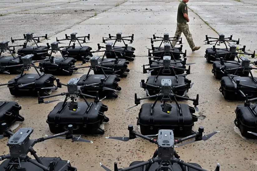 UK sends Ukraine over 25,000 of pledged 120,000 drones