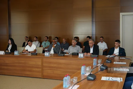 Ağdaşda əməyin mühafizəsi və texniki təhlükəsizlik məsələləri müzakirə olunub