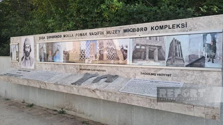 Türkiyə, Gürcüstan və İraqın azərbaycanlı din xadimləri Şuşada Vaqifin məqbərəsini ziyarət edib - YENİLƏNİB-5