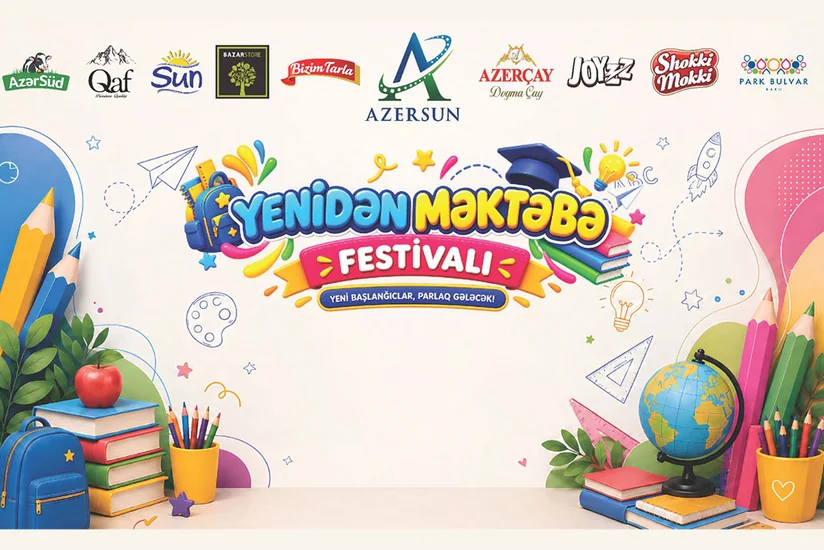 Azersun Holding markaları uşaqları Yenidən məktəbə festivalına dəvət edir