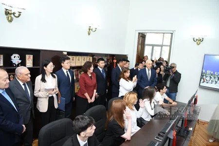 Dövlət İdarəçilik Akademiyasında Çin mərkəzinin açılışı olub