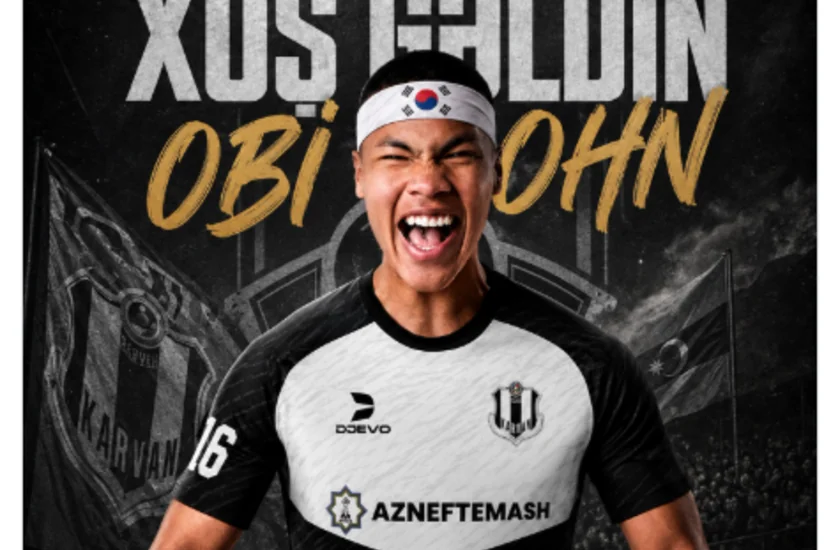 Koreyalı futbolçu Onyeka Obijohn Karvan-Yevlaxa keçib