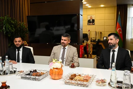 Fərid Qayıbov Filip Juda ilə minifutbola aid beynəlxalq əlaqələrin genişləndirilməsini müzakirə edib